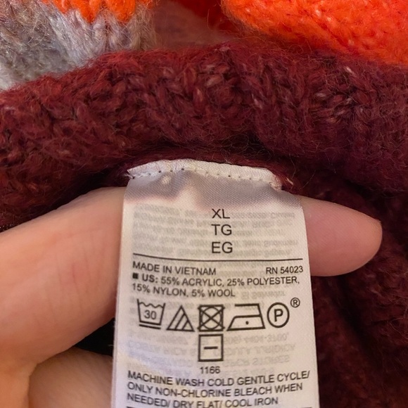 Old Navy Color Blocked Sweater | Size XL | NWT - Picture 5 of 5